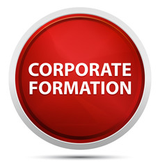 Corporate Formation Promo Red Round Button