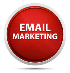 Email Marketing Promo Red Round Button