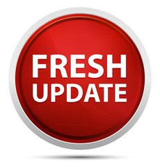 Fresh Update Promo Red Round Button
