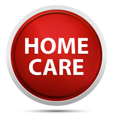 Home Care Promo Red Round Button