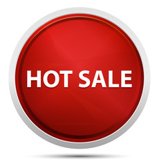 Hot Sale Promo Red Round Button