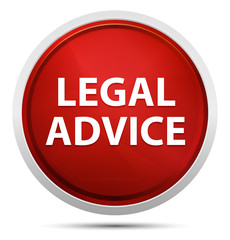 Legal Advice Promo Red Round Button
