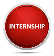 Internship Promo Red Round Button
