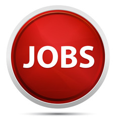 Jobs Promo Red Round Button