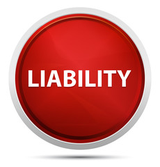 Liability Promo Red Round Button