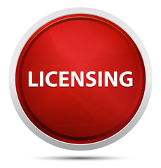 Licensing Promo Red Round Button