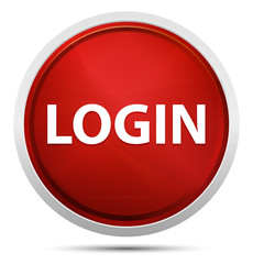 Login Promo Red Round Button