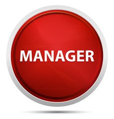 Manager Promo Red Round Button