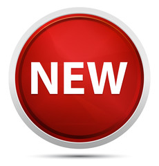 New Promo Red Round Button