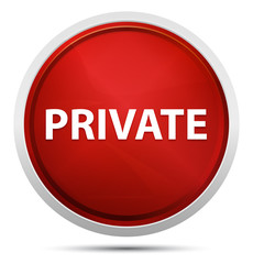 Private Promo Red Round Button