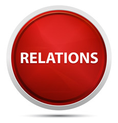Relations Promo Red Round Button