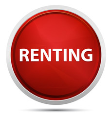Renting Promo Red Round Button