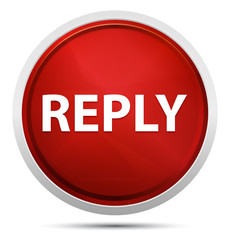 Reply Promo Red Round Button
