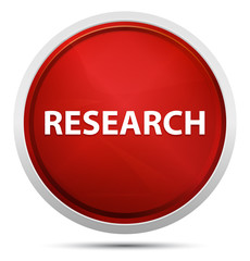 Research Promo Red Round Button