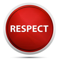 Respect Promo Red Round Button