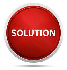 Solution Promo Red Round Button