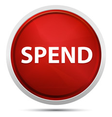 Spend Promo Red Round Button