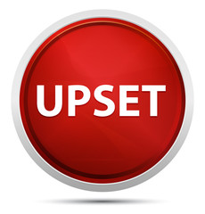 Upset Promo Red Round Button