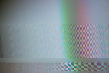 Glitch style, Abstract LED screen glitch pattern background.