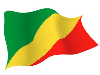 コンゴ共和国　国　旗　アイコン