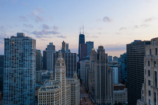 Chicago Cityscape in the Morning © Seth