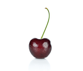 cherry, on a white background