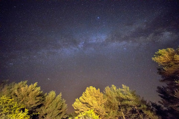 Starry sky with Milky way