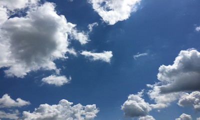 Naklejka na ściany i meble clouds, sky blue background. cloud blue sky.