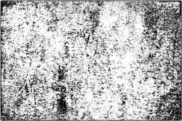 Grunge is black and white. Vector abstract texture of old surface.