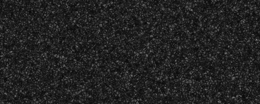 Black asphalt texture background