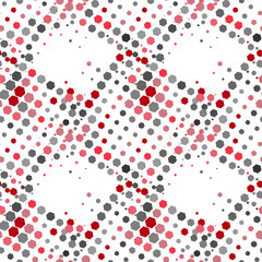 Abstract geometric halftone seamless pattern. Hipster fashion design print hexagonal pattern. Modern stylish texture. Repeating tiles from small triangles. 
