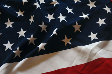 Flag USA as a patriotic background