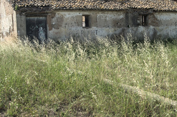 Old house in ruins