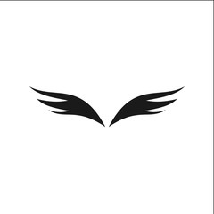 wing logo template design vector