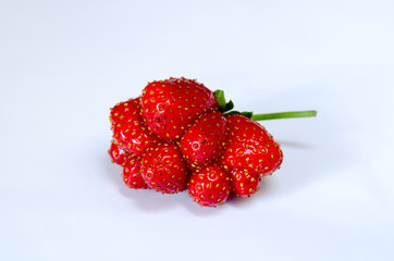 Strawberry isolated on white background. Clipping Path