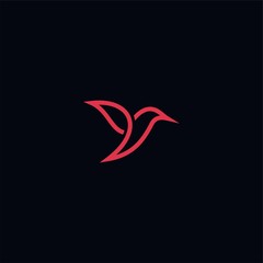 bird logo concepts modern and simple