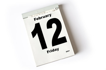 12. February 2021