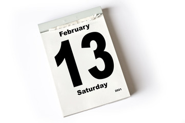13. February 2021