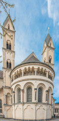 Fototapeta premium St. Castor Basilica (Basilika St. Kastor) in Koblenz