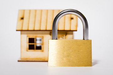 Lock and house, safety and security