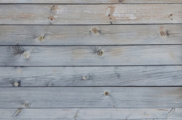 Obraz premium Gray outdoor wooden surface composed of elements. Wooden texture.
