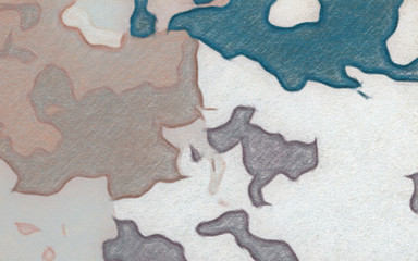 Abstract art background. Soft brushstrokes of paint. Good for printed pictures, postcards, posters or wallpapers and textile printing. Contemporary art. Hand drawn artistic pattern for graphic design.