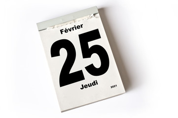 25. Février 2021