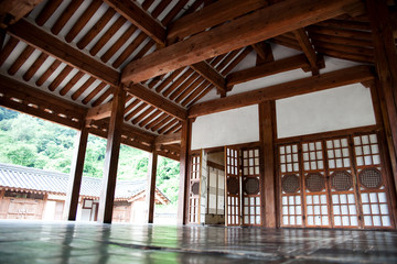 Old Korean traditional house