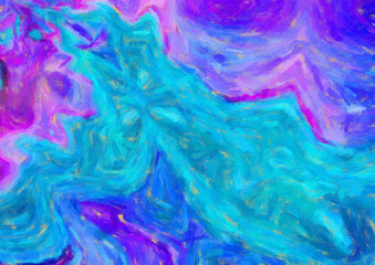 Abstract art background. Soft brushstrokes of paint. Good for printed pictures, postcards, posters or wallpapers and textile printing. Contemporary art. Hand drawn artistic pattern for graphic design.