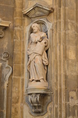 Obraz premium Exterior detail of the Church of Trapani