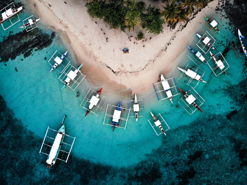 Aerial View of Guyam Island, Siargao - The Philippines
