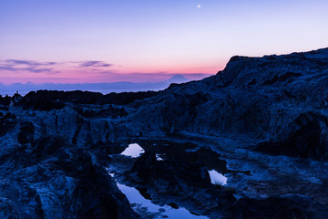 三浦半島の夕景・荒崎公園