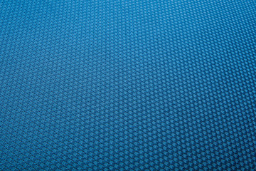 Fototapeta na wymiar Blue felt texture abstract art background. Corduroy textile pattern surface. Can be used as background, wallpaper
