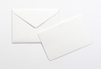 Card and letter envelope.